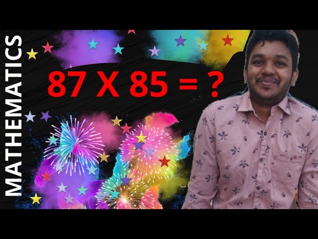 TWO DIGIT NUMBER × TWO DIGIT NUMBER//SPEED MATHS//EASY TRICK// MATHSPEDIA