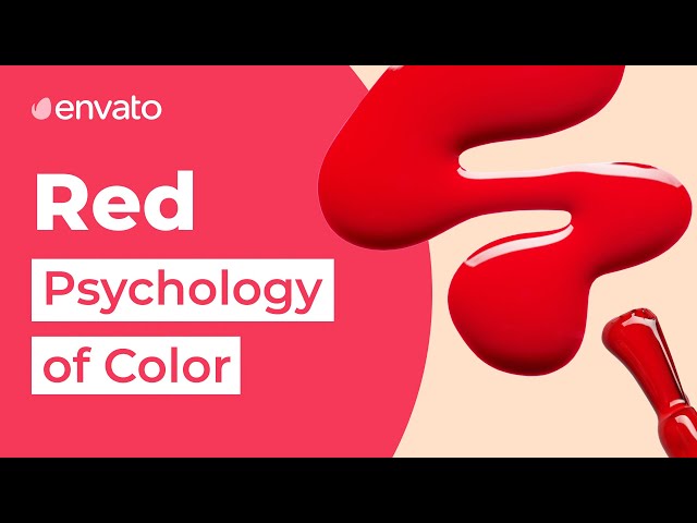 Red heightens primitive instincts #envatoelements Color Psychology
