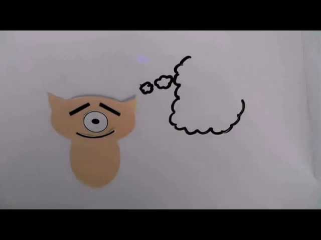 Paper Creature Stop Motion Animation - Daniel Baker
