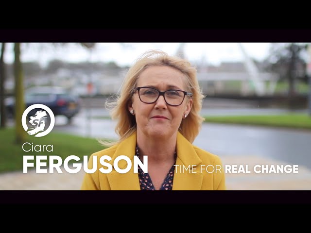 Ciara Ferguson – Sinn Féin Foyle Assembly election candidate