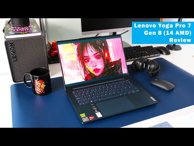 Lenovo Yoga Pro 7 (Slim Pro 7) Gen 8 Review - (AMD 7735HS, RTX3050, 14.5" 3K IPS)