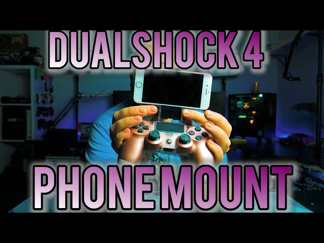 Dual Shock 4 Phone Mount for PS4 Remote Play