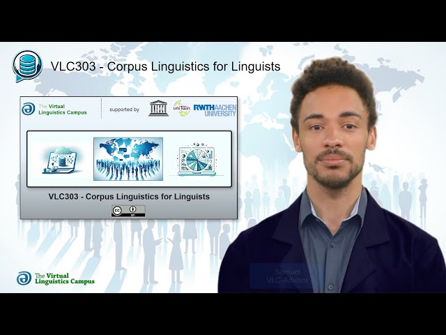 VLC303 - Corpus Linguistics: Linguistic Applications
