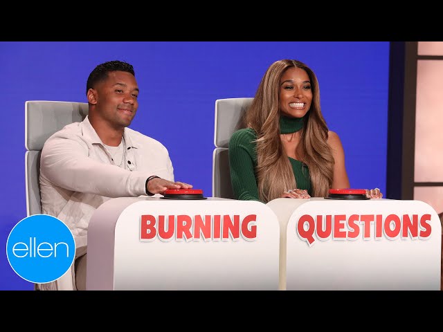 Russell Wilson & Ciara Play 'Burning Questions'