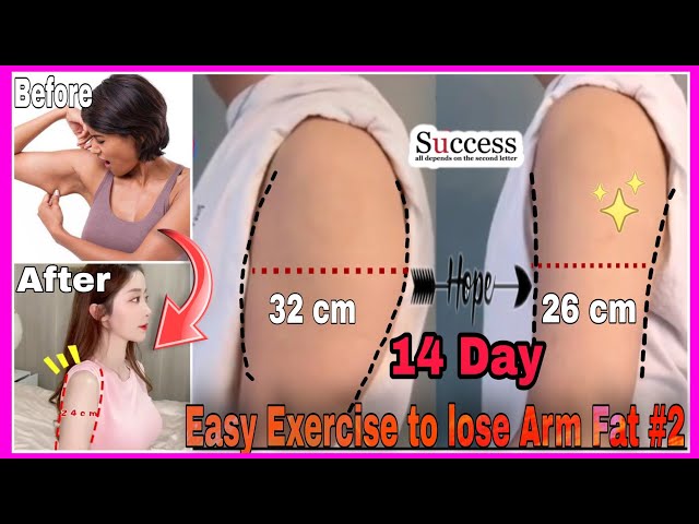 [10 MIN] Easy exercise to lose ARM Fat in 14 day | Bài tập giảm mỡ cánh tay hiệu quả nhất tại nhà #2