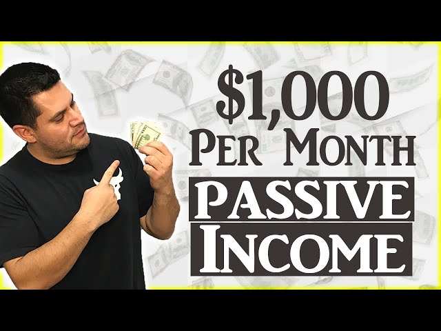 Make $1,000 Per Month In Passive Income Online | Easy Passive Income Idea