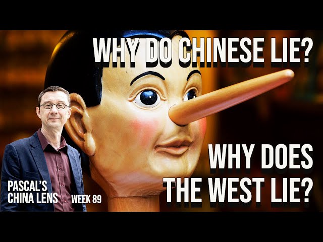 Why do Chinese lie? Why do Westerners lie? Is there a difference or not?
