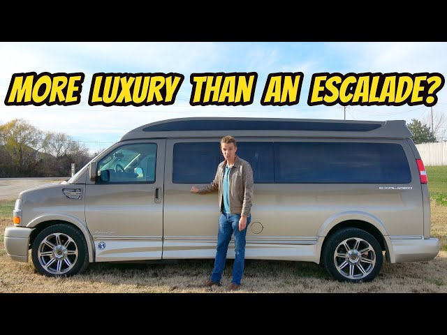 This $80,000 Chevy Explorer Conversion Van Is A Private Jet For The Road (Makes Escalade Feel Cheap)
