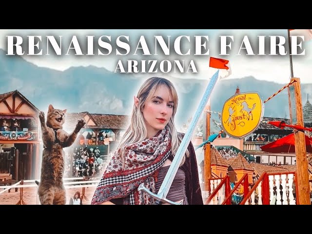 Visiting the Renaissance Faire with the best shows in the country! ⚔️