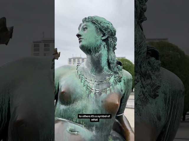 Sexual harassment leaves its mark - even on statues