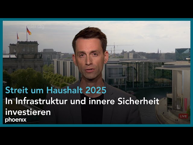 Interview mit Andreas Audretsch (B'90/Grüne) zum Haushalt 2025 | 03.05.24
