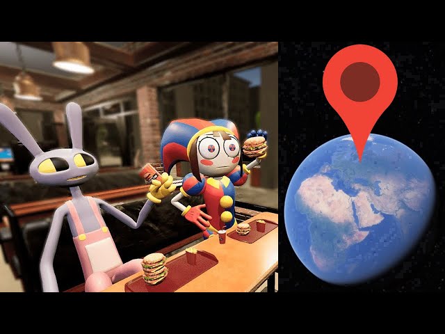 Gegagedigedagedago And Digital Circus on Google Earth!