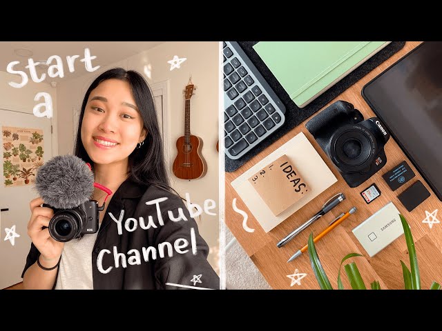 How to Start a YouTube Channel (for beginners/noobs)