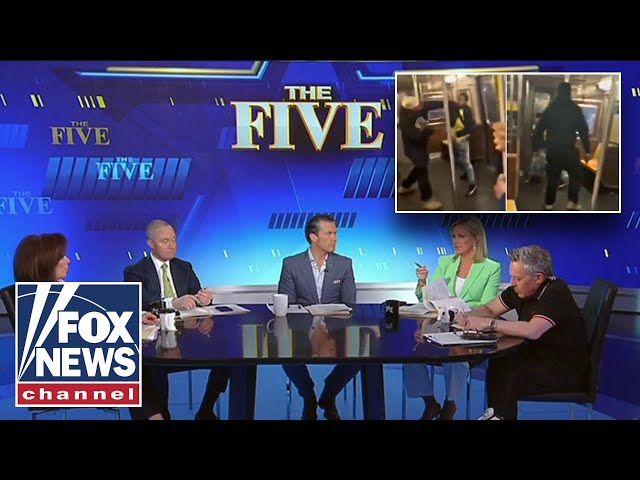 'The Five' reacts to 'shocking' footage of subway fight turned shooting