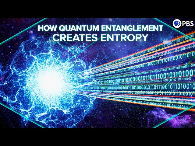 How Quantum Entanglement Creates Entropy