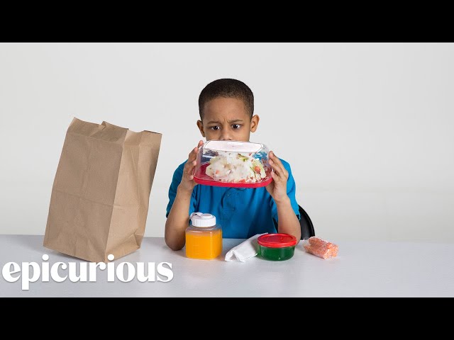 Kids Try 100 Years of Brown Bag Lunches from 1900 to 2000