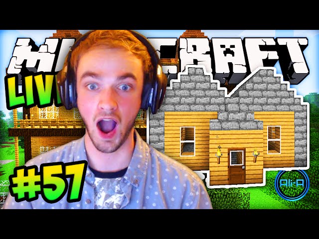 MINECRAFT (How To Minecraft) - w/ Ali-A #57 - "MORE HOUSES!"