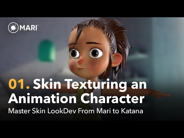 Master Skin LookDev | 01. Skin Texturing an Animation Character in Mari