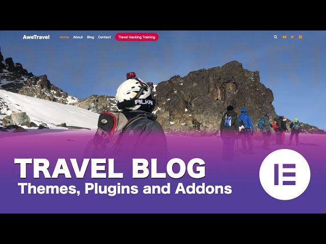 [Part 03/15] Make a Free WordPress Travel Blog Using Elementor