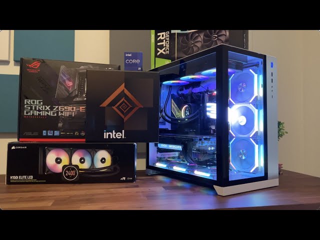 My New 2021 Gaming PC Build: Intel i9 12900k and RTX 3090!