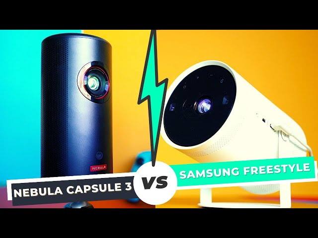 Nebula Capsule 3 vs Samsung Freestyle: Which is the BETTER Portable Projector?
