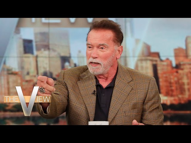 Arnold Schwarzenegger Stresses The Importance Of Working Across The Aisle | The View