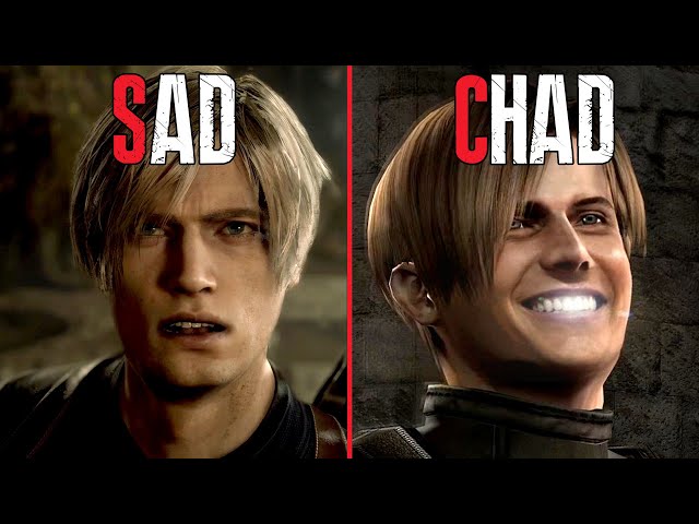 OG Leon vs Remake Leon - Resident Evil 4 Comparison