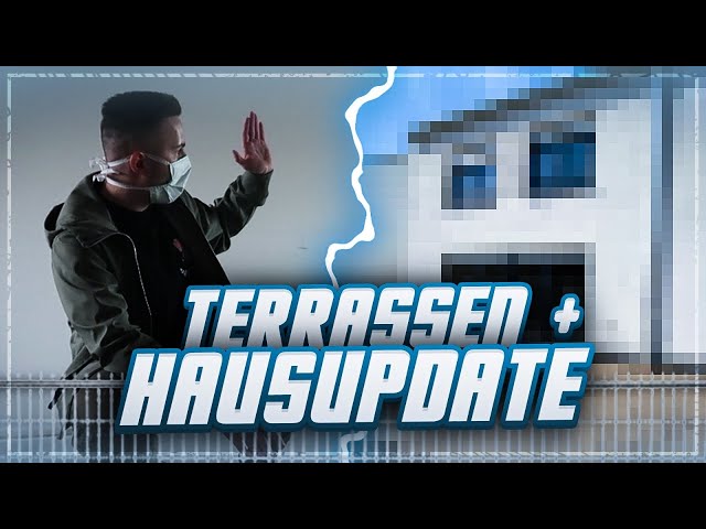 XXL Terrassen + Haus Update 😱 Umzugstermin steht! 🔥 GamerBrother Hausbau Vlog #12
