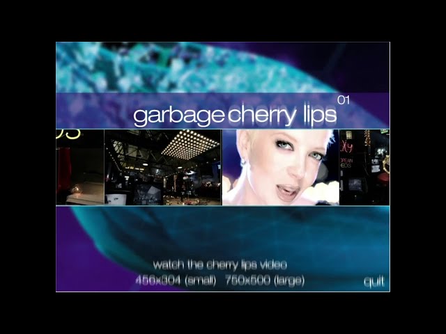 Garbage - Cherry Lips enhanced CD (2002)