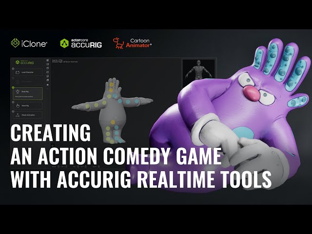 Creating an Action Comedy Game with AccuRIG Realtime Tools | Pitch & Produce Program
