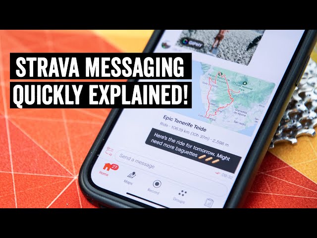Strava Messaging: Everything in 2 minutes!