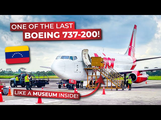 Flying a 40 Year-Old BOEING 737-200 in the VENEZUELAN JUNGLE! | Avior Airlines | El Vigia to Caracas