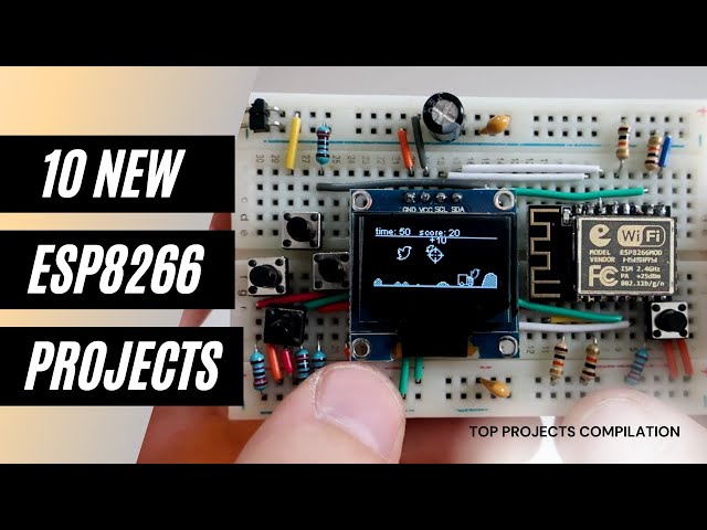 10 Great ESP8266 Projects for Beginners!