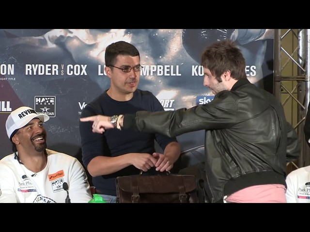 Jay from The Inbetweeners gatecrashes Bellew and Haye's press conference