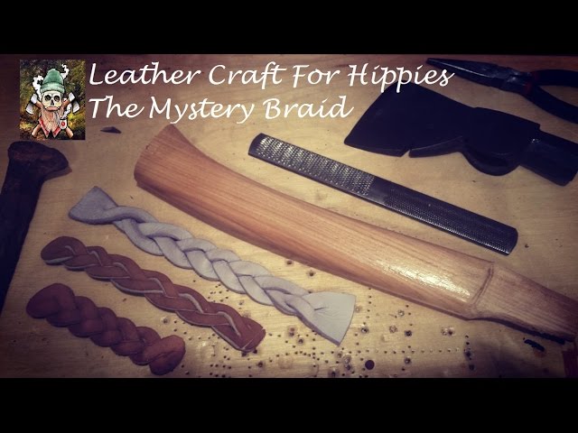 Leather Craft Three Strand Mystery Braid