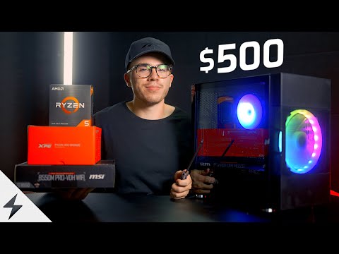 Your Next $500 Gaming PC for 2022!  - Build, Tutorial, and Benchmarks
