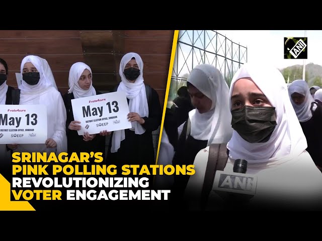 Innovative Pink Polling stations revolutionizing voters’ engagement in Srinagar
