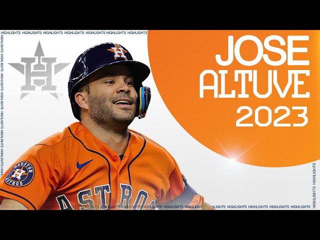 Jose Altuve's BIGGEST moments in 2023!