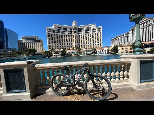Viva Las Vegas - Ride Down Empty Strip During the Shutdown - 2020 Trek Fuel EX5 - Gopro Hero 8 Black