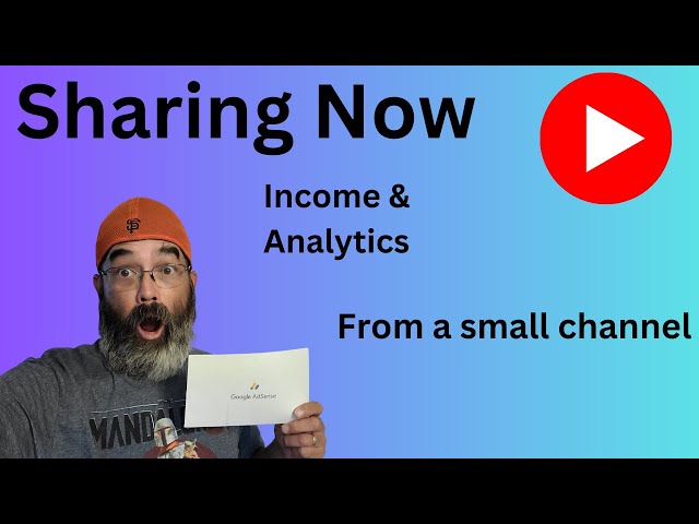Sunday Morning - Sharing my YouTube Income and Analytics