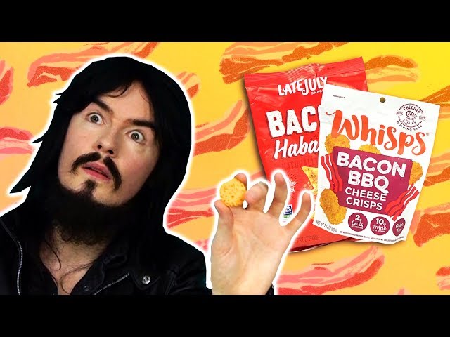 Irish People Try American Bacon Snacks