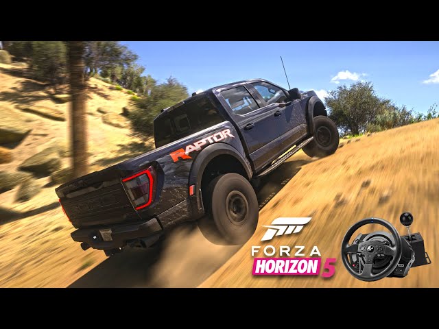 Thrustmaster T300RS - Forza Horizon : #pickup #raptor