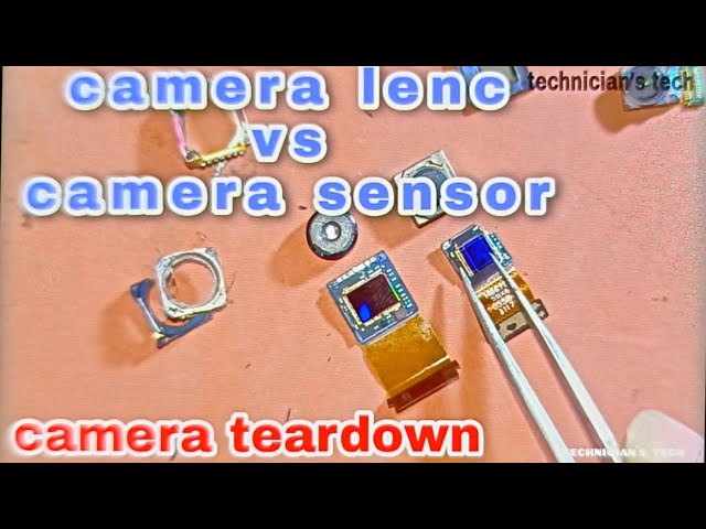 Camera teardown|camera lance vs camera sensor|why iphone camera is better than every phone's camera