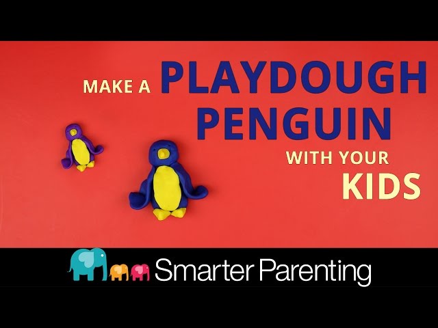 How To Make A Play-Dough Penguin DIY: A Following Instructions Activity