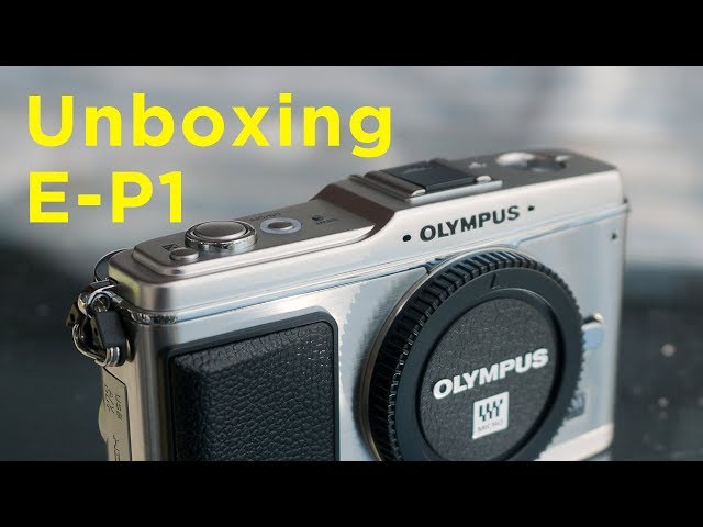 Olympus Pen E-P1 - Unboxing 10 YEARS after