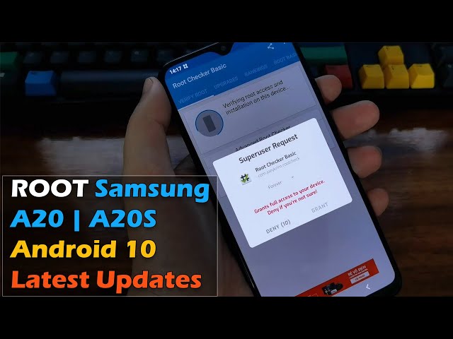 Root Samsung Galaxy A20 | A20S Android 10 Latest Updates