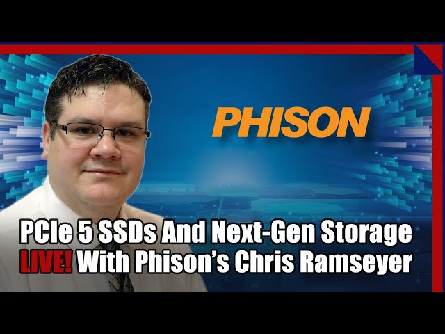 Exploring PCIe 5 SSDs And Next-Gen Storage With Phison