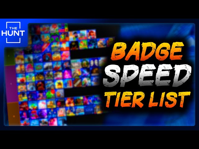 The Hunt First Edition BADGE OBTAINMENT SPEED TIER LIST! - Roblox