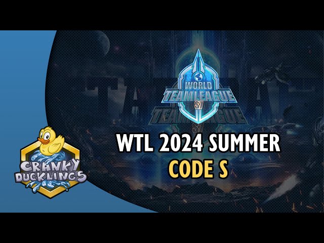 #WTL 2024 Summer: Code S - Round 1 Day 2 with Light_VIP | Team League | !patreon