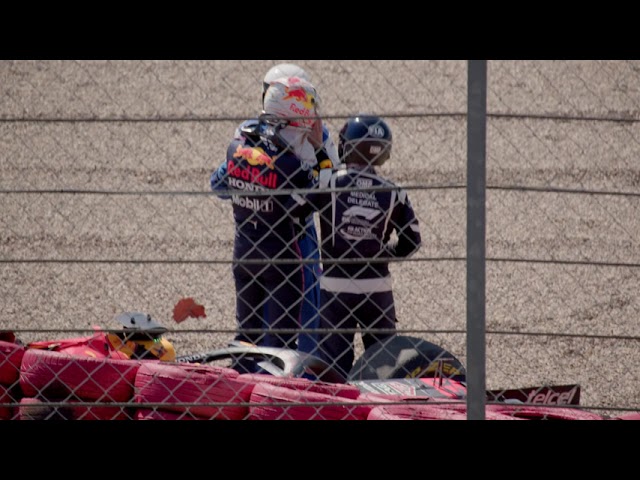 Max Verstappen crash at Silverstone 2021 [4K]